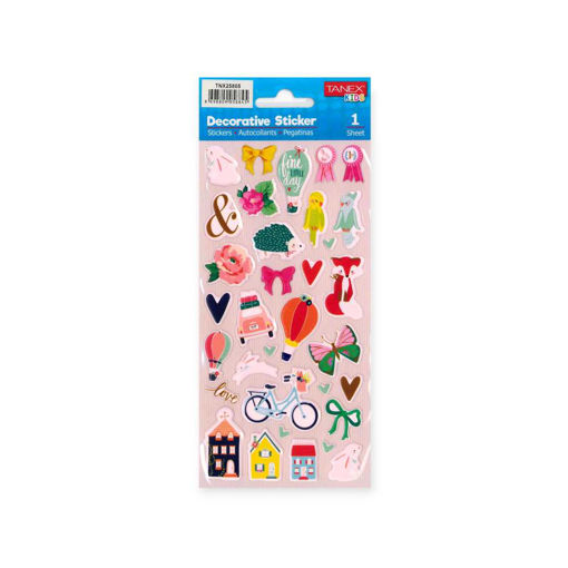 Picture of TANEX KIDS DECORATIVE CUTE GIRL LIFE STICKERS